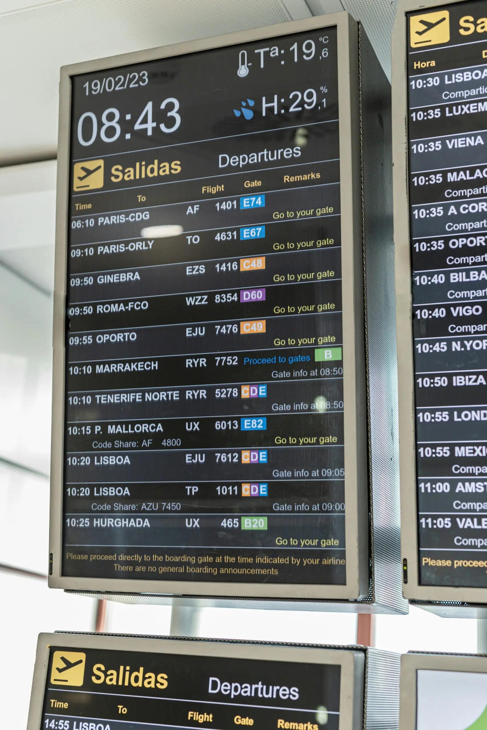 Aéroports populaires au Portugal